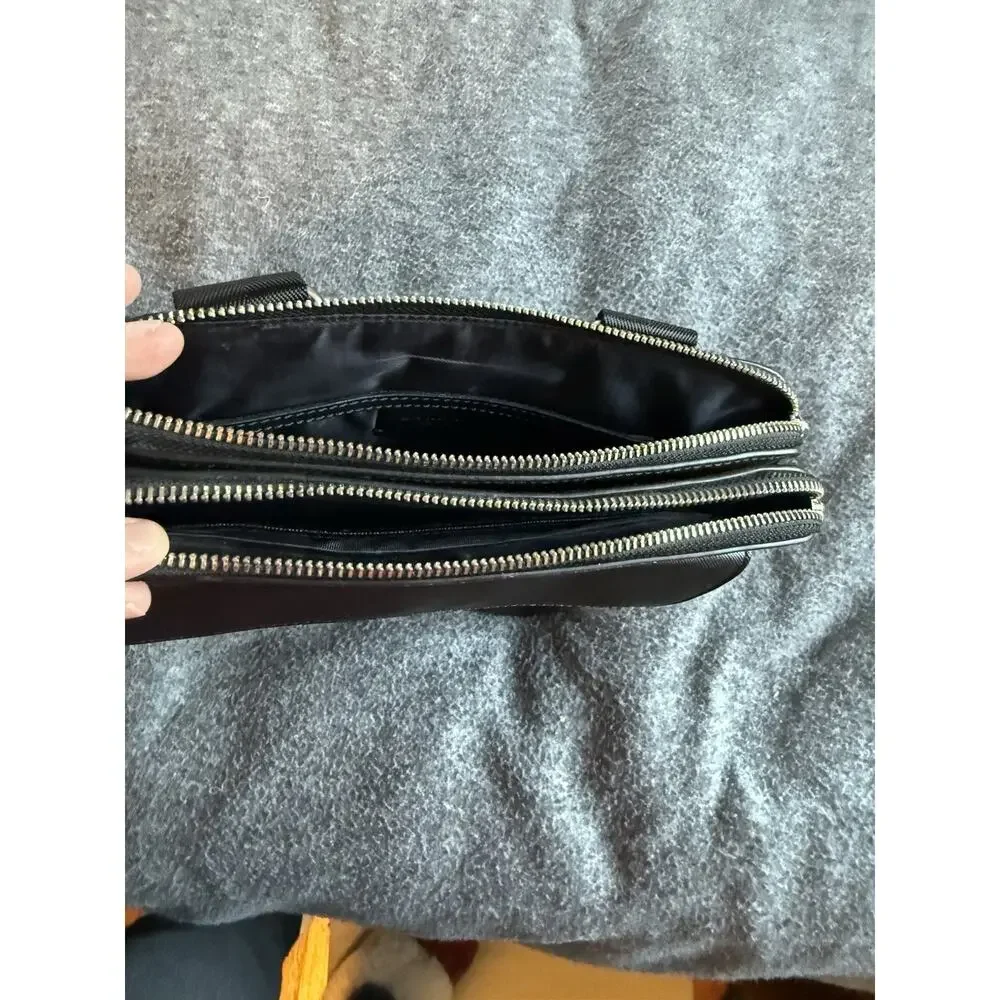 Zara Black Men's Messenger Crossbody Bag